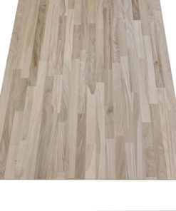 Eichenplatte mit gezinkten Lamellen